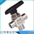 China 1Pc Screw Stainless Steel Ball Valve